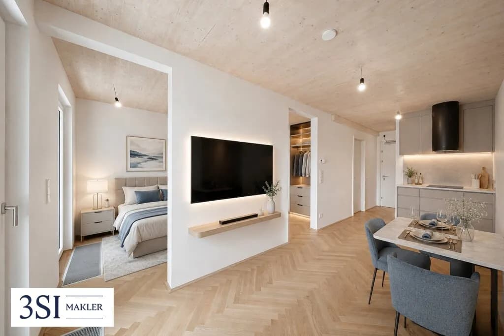 1-Zimmer-Wohnung kaufen in Wien – 34,77 m², € 377.000 – Bild 1 von 28