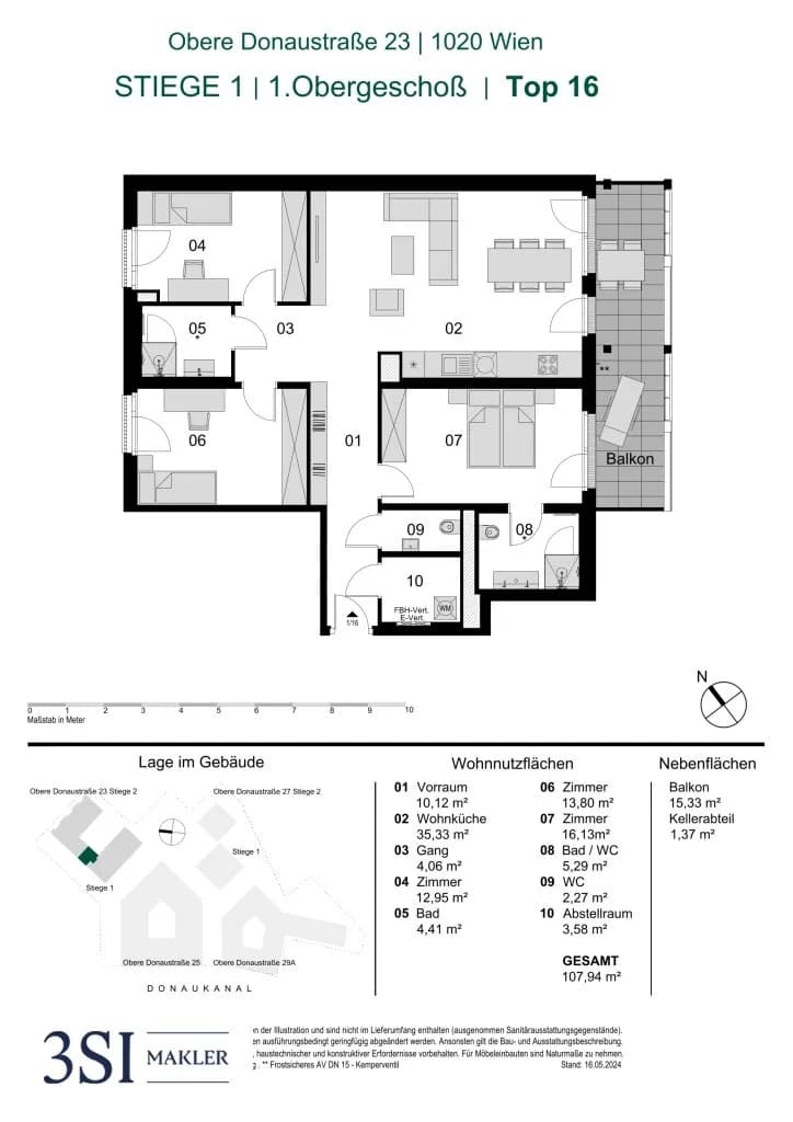 4-Zimmer-Wohnung kaufen in Wien – 107,94 m², € 894.000 – Bild 26 von 26