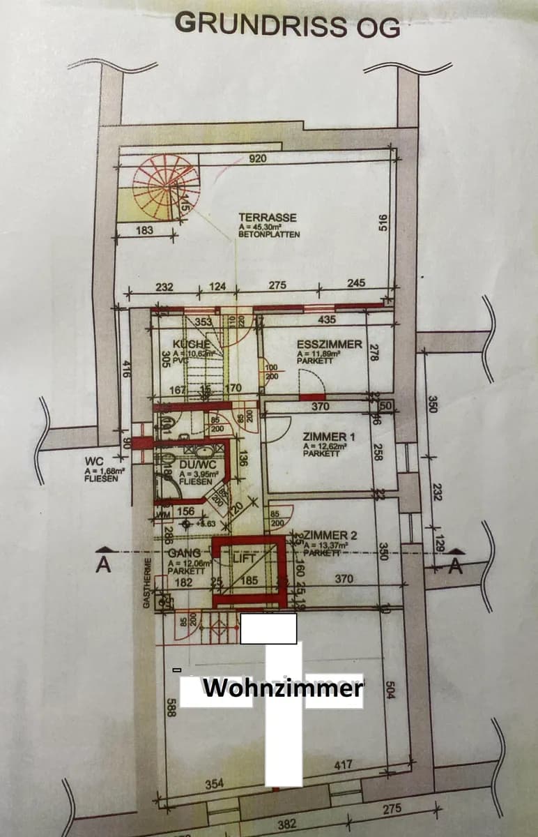4-Zimmer-Wohnung mieten in Leoben – 108 m², € 1.133 – Bild 9 von 9