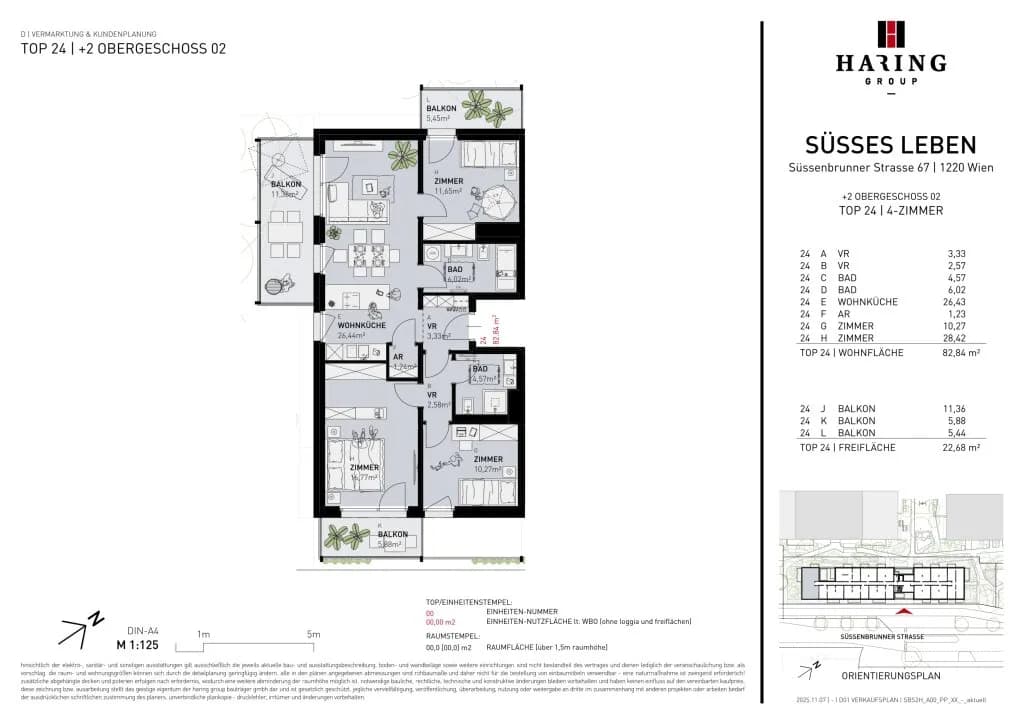 4-Zimmer-Wohnung kaufen in Wien – 82,4 m², € 566.500 – Bild 9 von 9