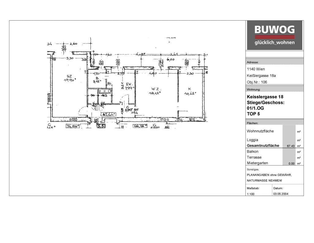 3-Zimmer-Wohnung kaufen in Wien – 66,21 m², € 279.900 – Bild 31 von 31