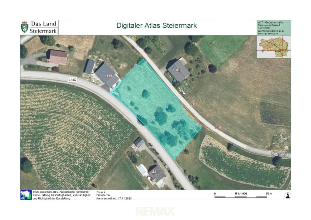 Grundstück kaufen in Graz-Umgebung – 3 437 m², € 89.000 – Bild 10 von 10