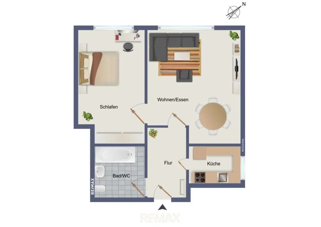 2-Zimmer-Wohnung kaufen in Graz – 42,78 m², € 159.000 – Bild 9 von 9