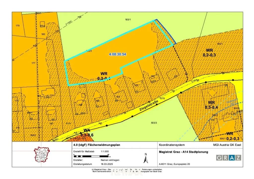 Grundstück kaufen in Graz – 4 400 m², € 1.400.000 – Bild 5 von 7