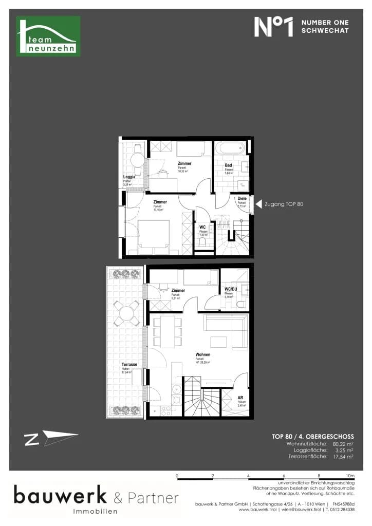 Immobilie kaufen in Bruck an der Leitha – 80,22 m², € 446.200 – Bild 15 von 15