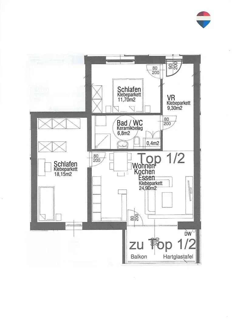 Wohnung kaufen in Steyr-Land – 71,25 m², € 279.000 – Bild 10 von 11
