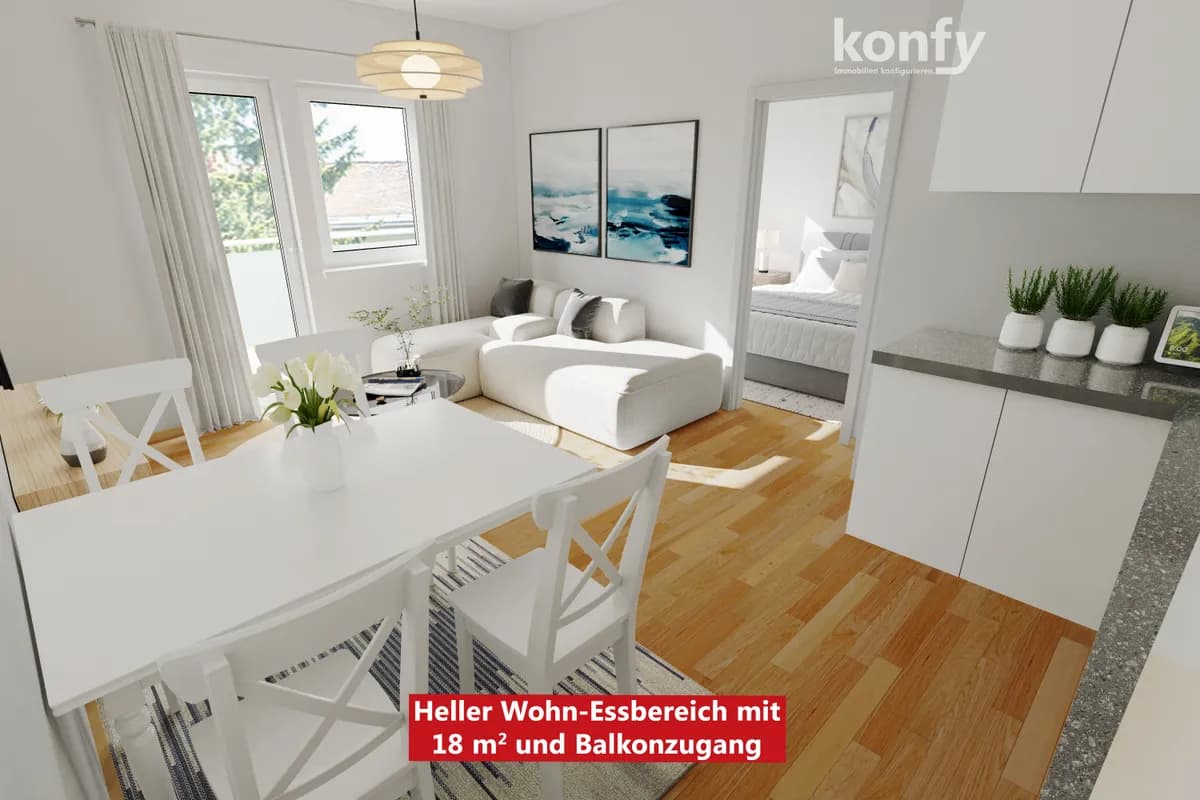 3-Zimmer-Wohnung kaufen in Graz – 53 m², € 229.920
