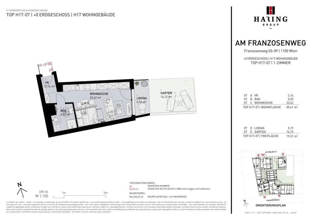 1-Zimmer-Wohnung kaufen in Wien – 31,18 m², € 239.500 – Bild 10 von 10