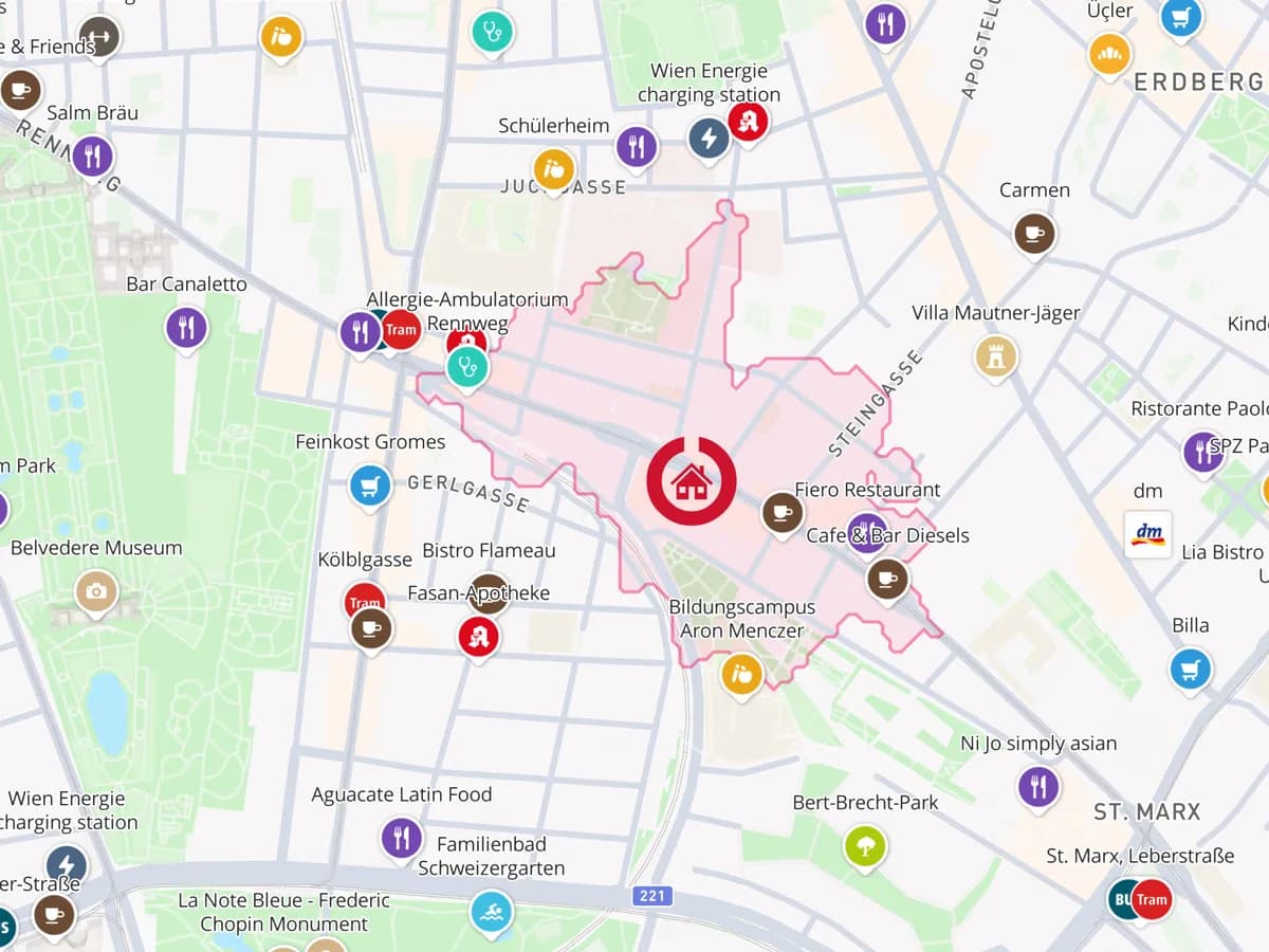 Immobilie mieten in Wien – € 138