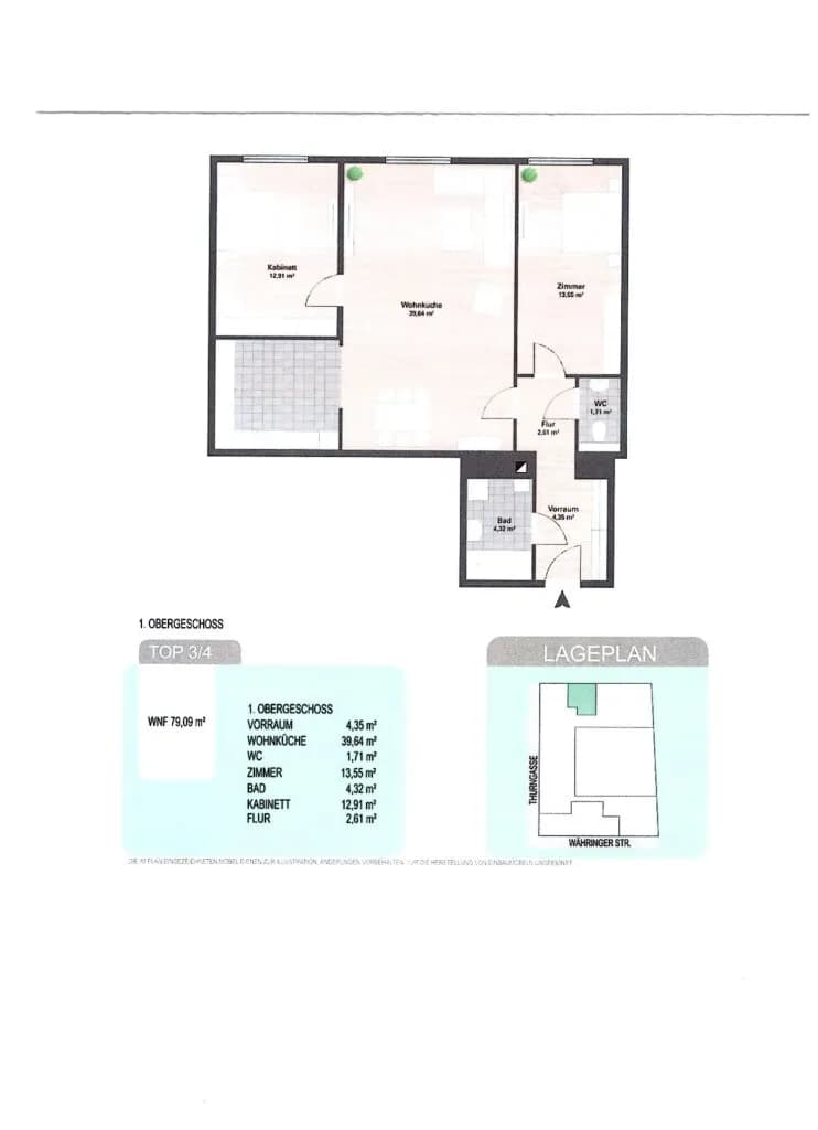3-Zimmer-Wohnung kaufen in Wien – 79,09 m², € 625.000 – Bild 19 von 19