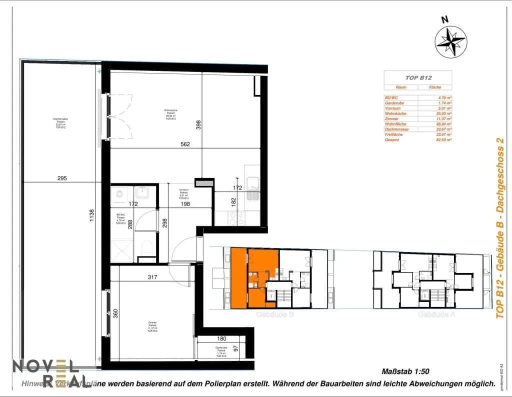 2-Zimmer-Wohnung kaufen in Wien – 48,84 m², € 287.000 – Bild 6 von 6