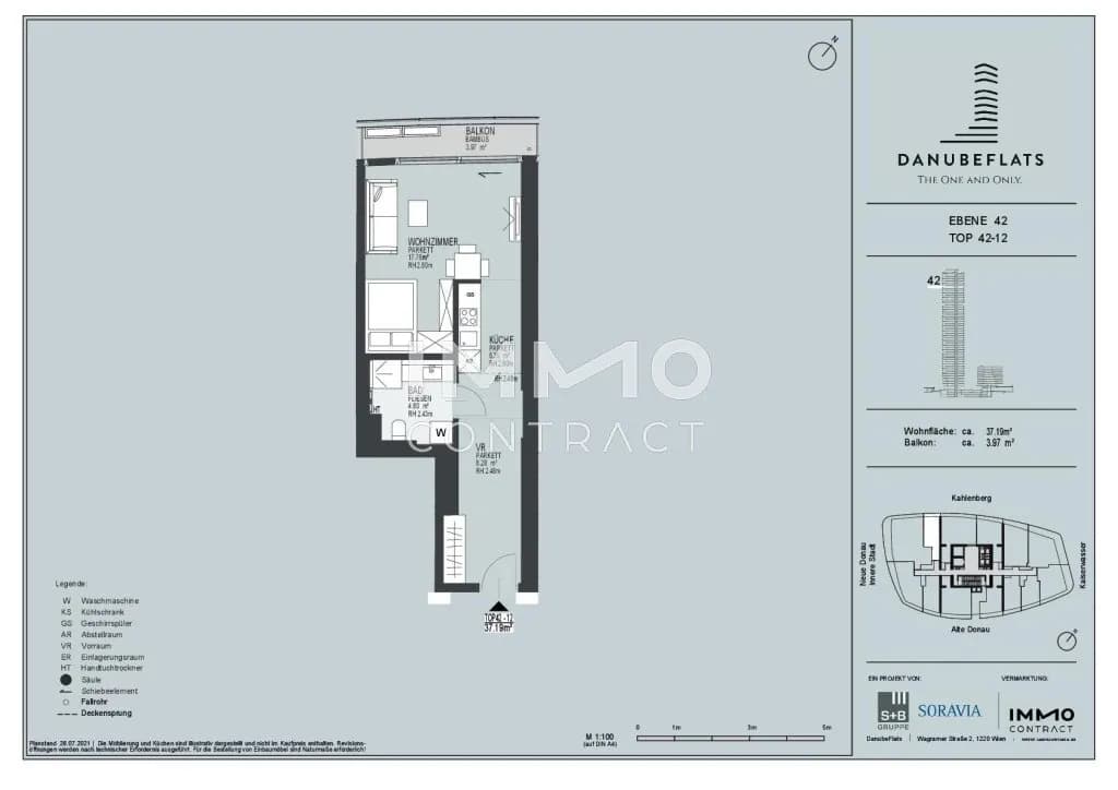 1-Zimmer-Wohnung kaufen in Wien – 37,19 m², € 530.800 – Bild 22 von 22