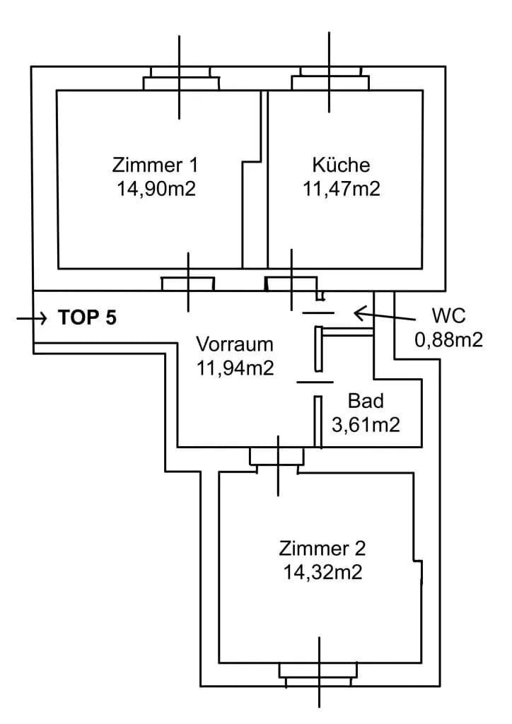 3-Zimmer-Wohnung kaufen in Graz – 57 m², € 153.000 – Bild 35 von 35