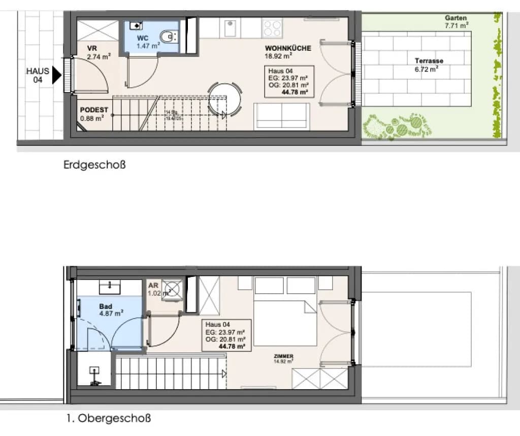 2-Zimmer-Wohnung kaufen in Wien – 45,61 m², € 369.000 – Bild 6 von 10