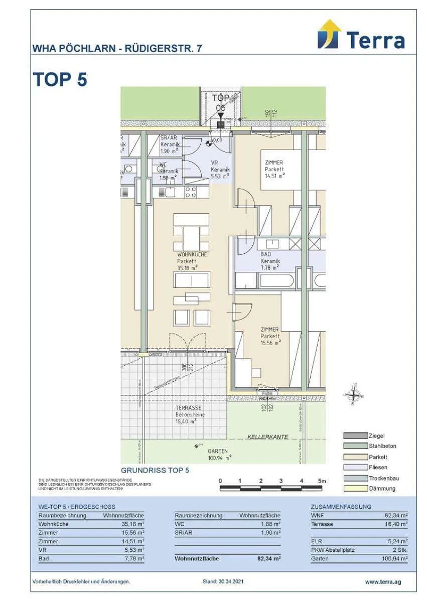 3-Zimmer-Wohnung mieten in Melk – 82,49 m², € 1.104 – Bild 12 von 12