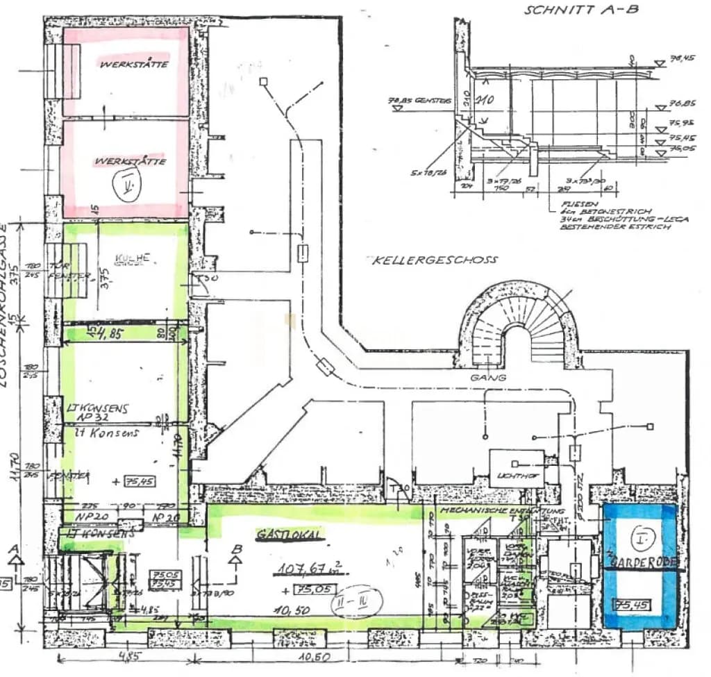 4-Zimmer-Gewerbeimmobilie kaufen in Wien – 144 m², € 199.000 – Bild 10 von 10