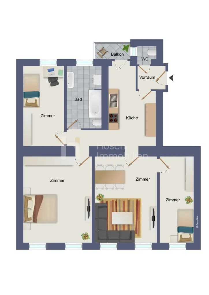 4-Zimmer-Wohnung kaufen in Wien – 97 m², € 649.000 – Bild 13 von 13