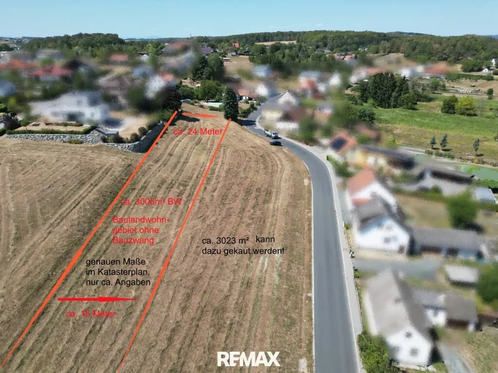 Grundstück kaufen in Güssing – 3 023 m², € 96.192