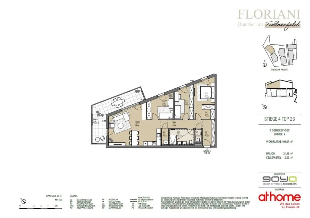 4-Zimmer-Wohnung kaufen in Tulln – 100,67 m², € 460.000 – Bild 30 von 30