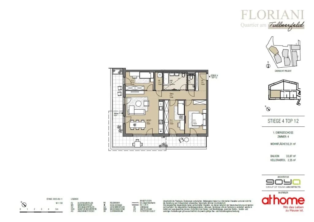 4-Zimmer-Wohnung kaufen in Tulln – 93,31 m², € 427.000 – Bild 30 von 30