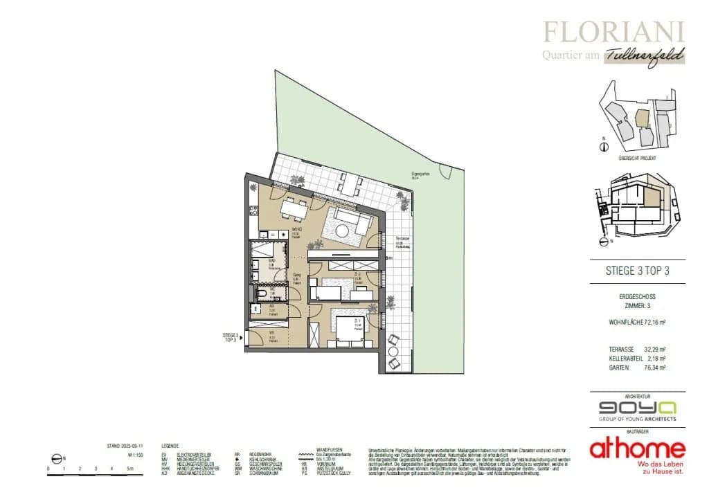3-Zimmer-Wohnung kaufen in Tulln – 72,16 m², € 375.000 – Bild 21 von 21