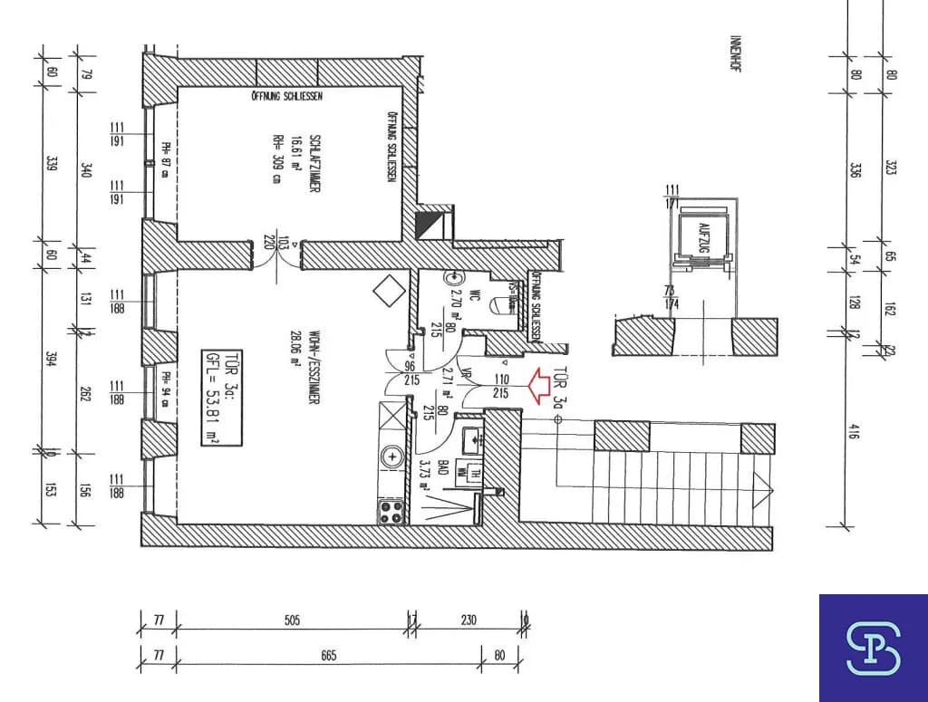 2-Zimmer-Wohnung mieten in Wien – 54 m², € 1.299 – Bild 10 von 10