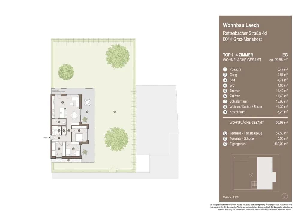 4-Zimmer-Wohnung kaufen in Graz – 99,98 m², € 779.844 – Bild 13 von 13