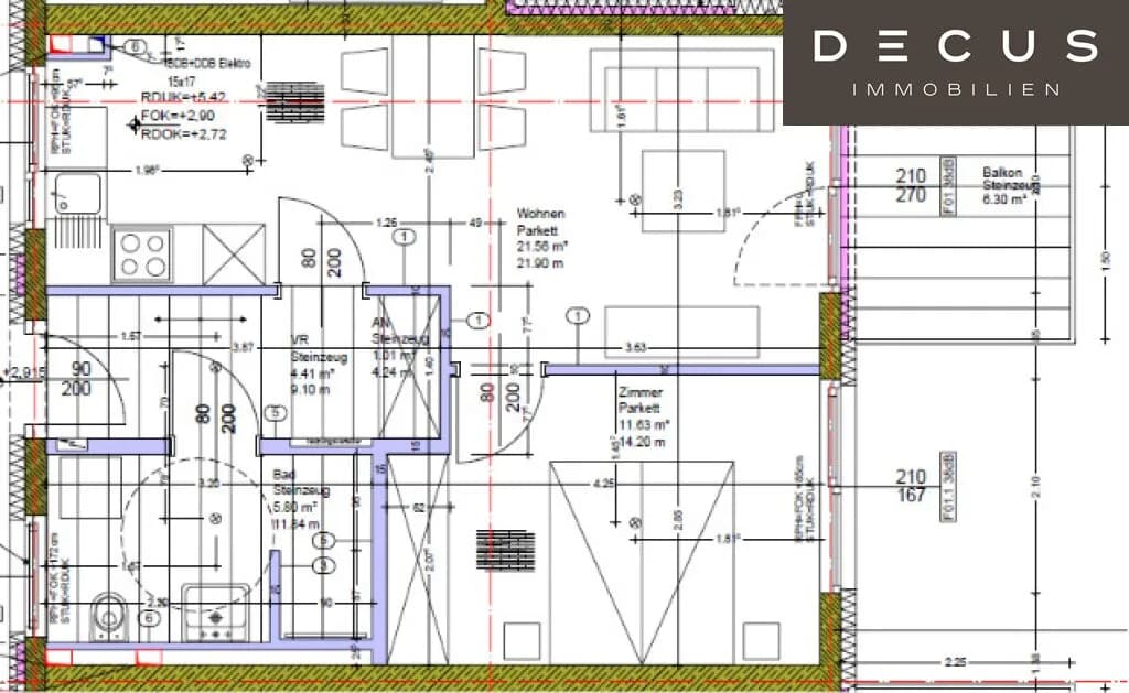 2-Zimmer-Wohnung mieten in Graz – 44 m², € 644 – Bild 9 von 9