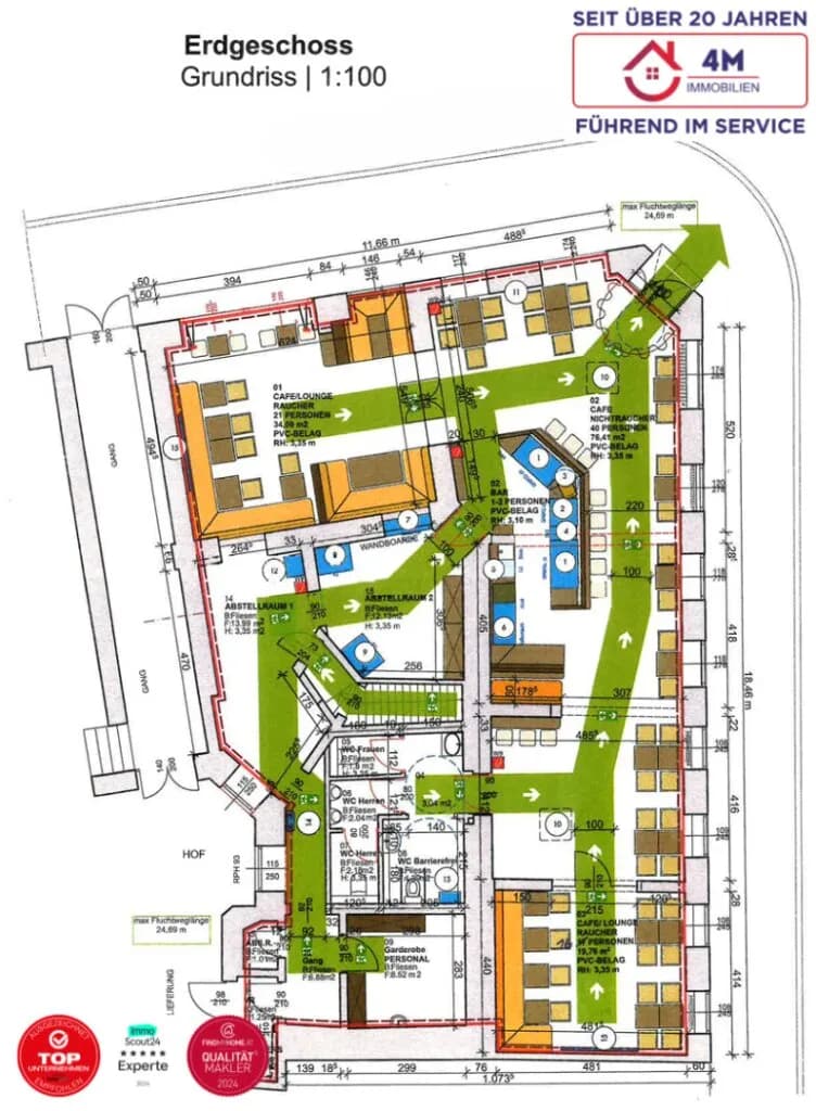 Gewerbeimmobilie mieten in Wien – 204 m², € 3.335 – Bild 11 von 11