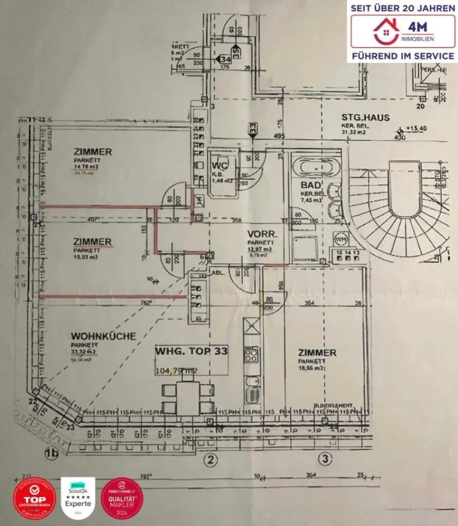 4-Zimmer-Wohnung kaufen in Wien – 105 m², € 750.000 – Bild 13 von 13