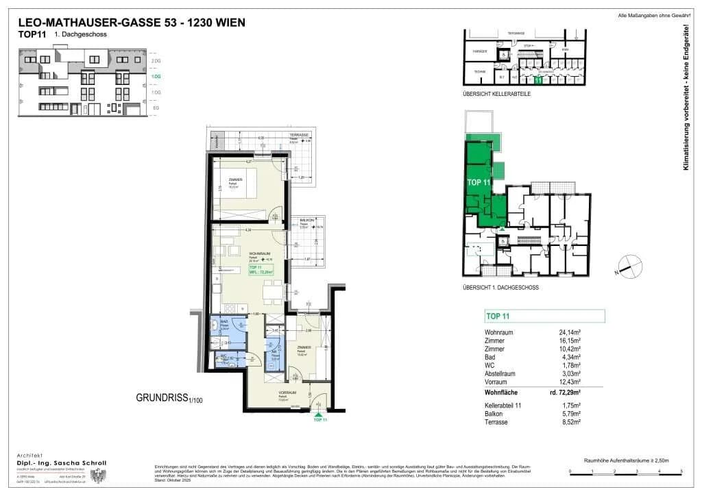 3-Zimmer-Wohnung kaufen in Wien – 72,3 m², € 479.000 – Bild 16 von 16