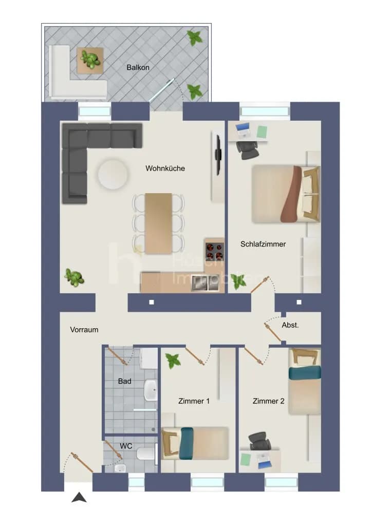 4-Zimmer-Wohnung kaufen in Wien – 78,03 m², € 579.000 – Bild 10 von 11