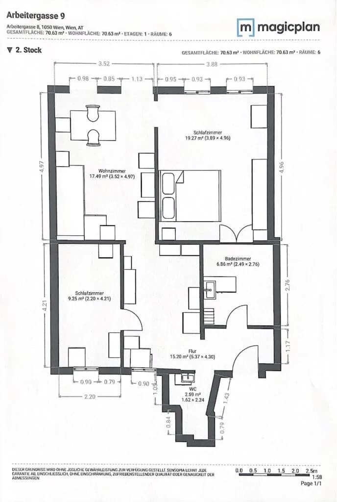 3-Zimmer-Wohnung kaufen in Wien – 69 m², € 395.000 – Bild 11 von 11