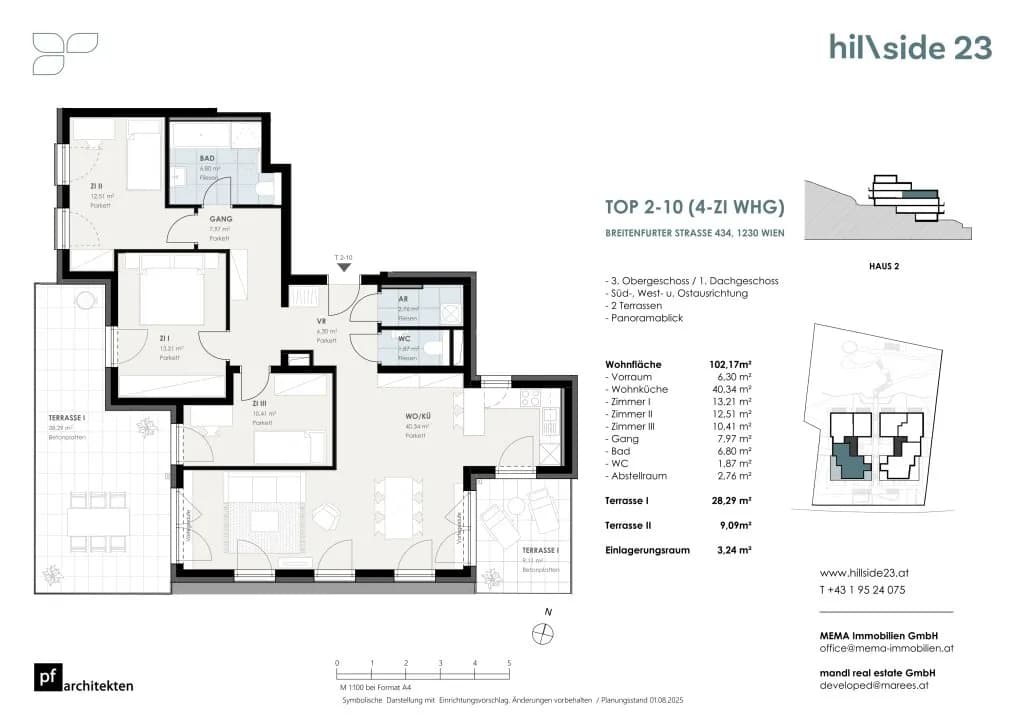 4-Zimmer-Wohnung kaufen in Wien – 102,17 m², € 759.500 – Bild 1 von 15