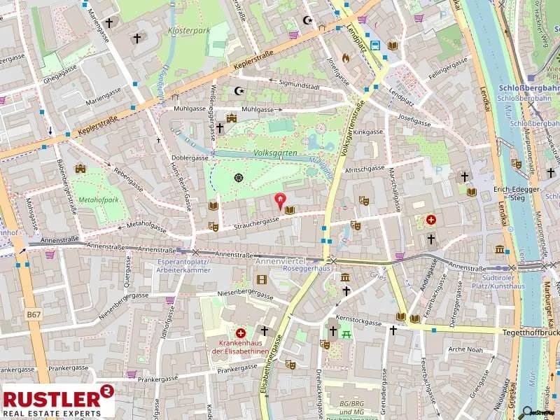 2-Zimmer-Wohnung kaufen in Graz – 50,77 m², € 152.000 – Bild 6 von 6