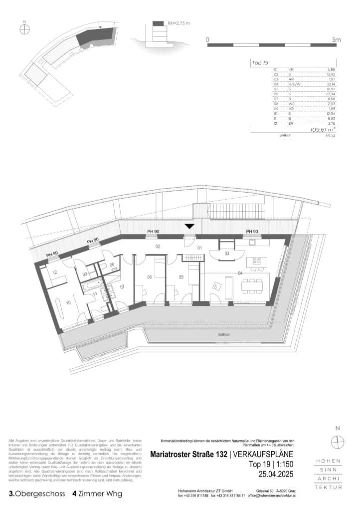 4-Zimmer-Wohnung kaufen in Graz – 109,61 m², € 799.000 – Bild 16 von 16