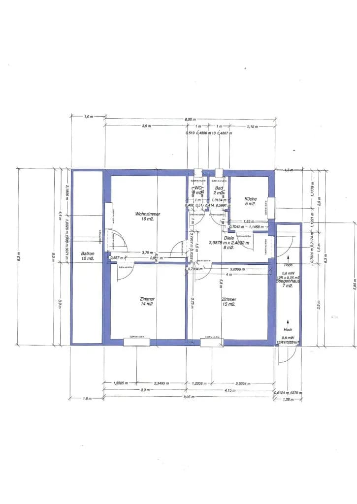 5-Zimmer-Haus kaufen in Mödling – 87 m², € 398.000 – Bild 23 von 24