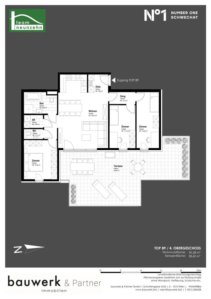 Immobilie kaufen in Bruck an der Leitha – 90,28 m², € 582.000 – Bild 15 von 15