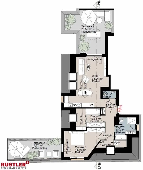 3-Zimmer-Wohnung kaufen in Wien – 97,46 m², € 549.000 – Bild 13 von 14