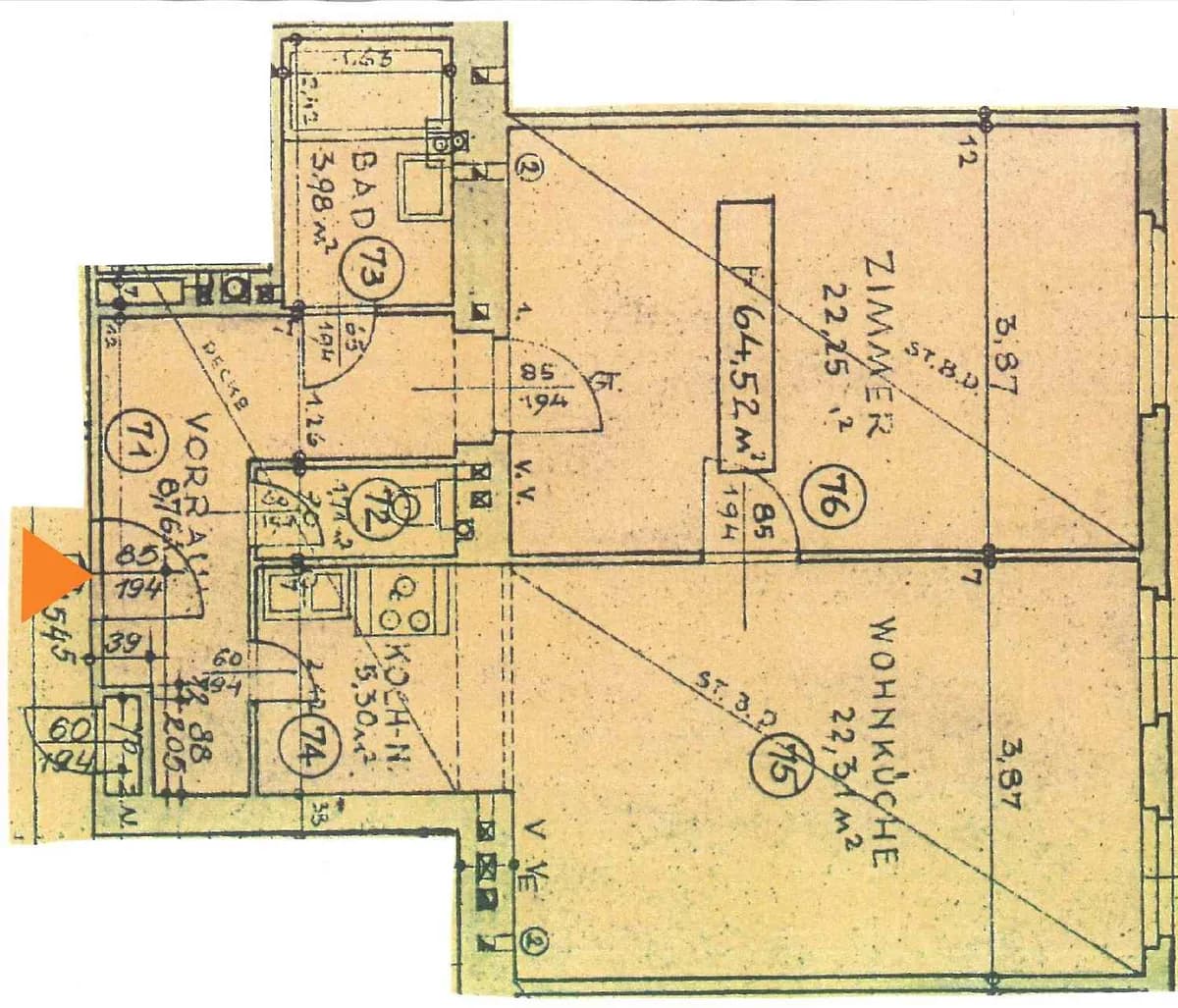 2-Zimmer-Wohnung kaufen in Wien – 64,52 m², € 280.000 – Bild 10 von 13
