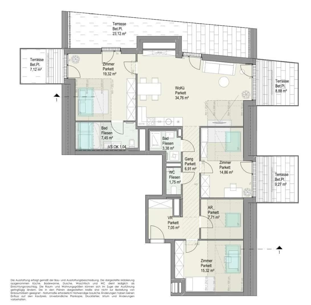 4-Zimmer-Wohnung kaufen in Wien – 116,85 m², € 868.000 – Bild 21 von 21