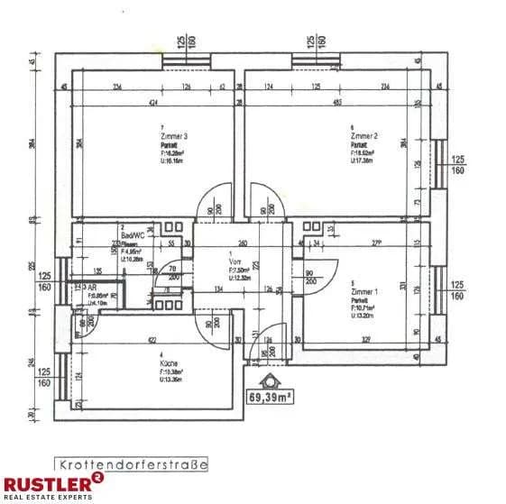 3-Zimmer-Wohnung kaufen in Graz – 70,81 m², € 220.000 – Bild 9 von 10