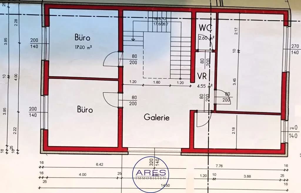 1-Zimmer-Gewerbeimmobilie mieten in Tulln – 17 m², € 239 – Bild 10 von 10