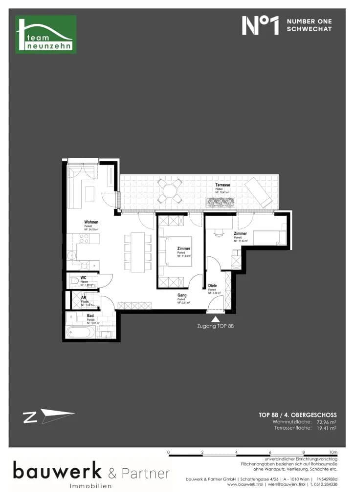 3-Zimmer-Wohnung kaufen in Bruck an der Leitha – 70,99 m², € 449.300 – Bild 16 von 16