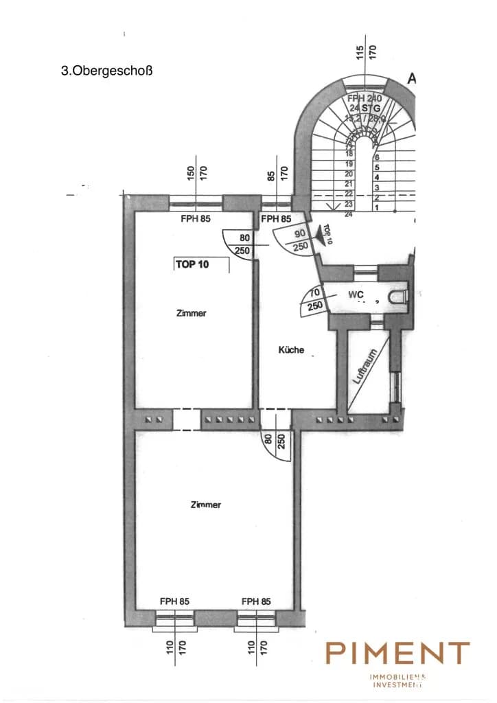 2-Zimmer-Wohnung kaufen in Wien – 48,65 m², € 199.000 – Bild 19 von 20