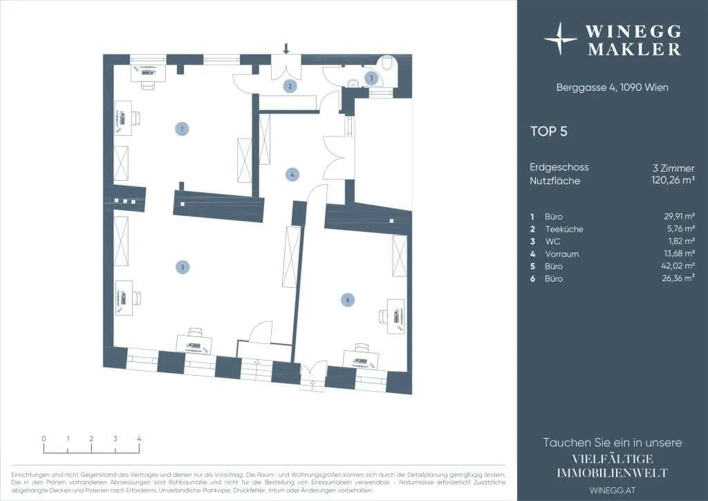 3-Zimmer-Gewerbeimmobilie kaufen in Wien – 120 m², € 590.000 – Bild 15 von 15