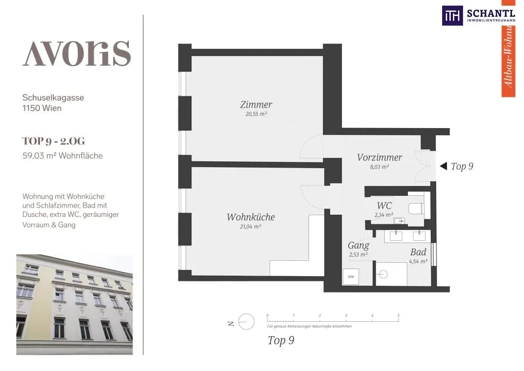 2-Zimmer-Wohnung kaufen in Wien – 59,03 m², € 336.000 – Bild 23 von 23