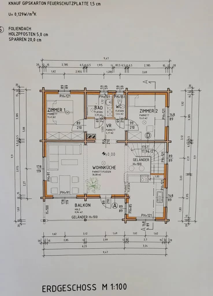 3-Zimmer-Haus kaufen in Oberpullendorf – 128,13 m², € 399.000 – Bild 34 von 38