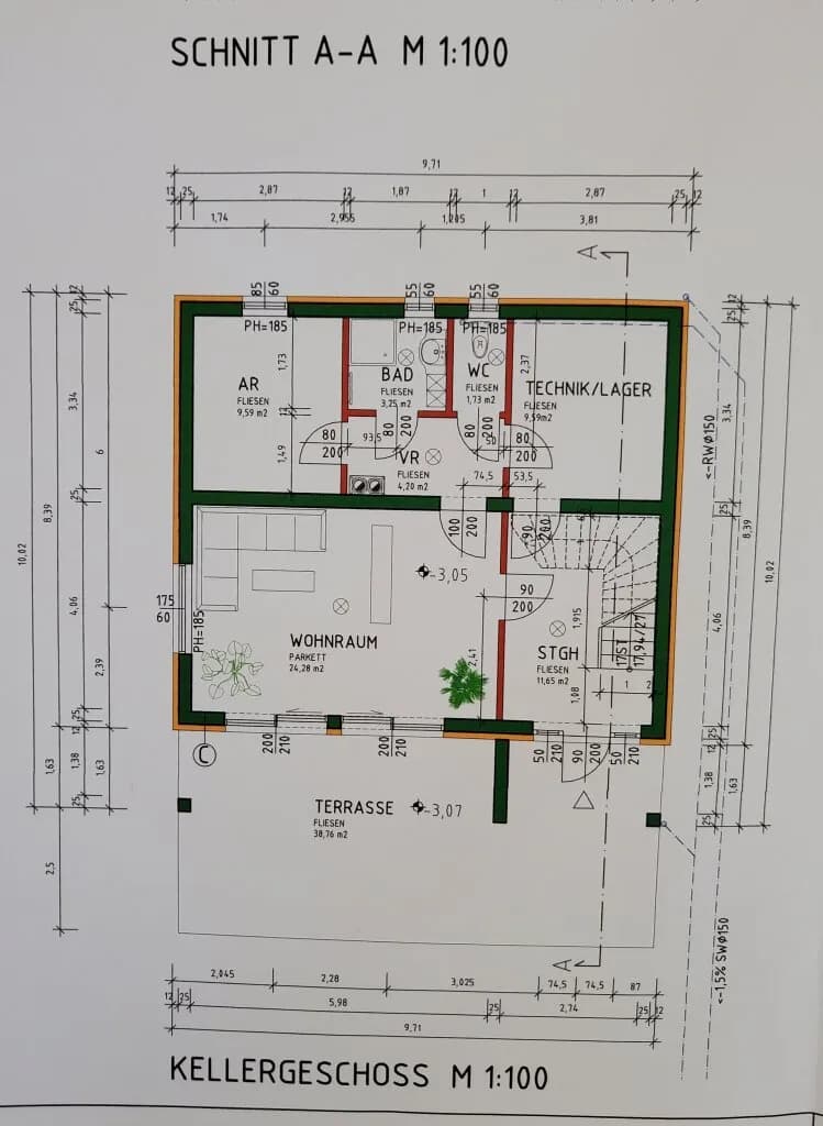3-Zimmer-Haus kaufen in Oberpullendorf – 128,13 m², € 399.000 – Bild 35 von 38