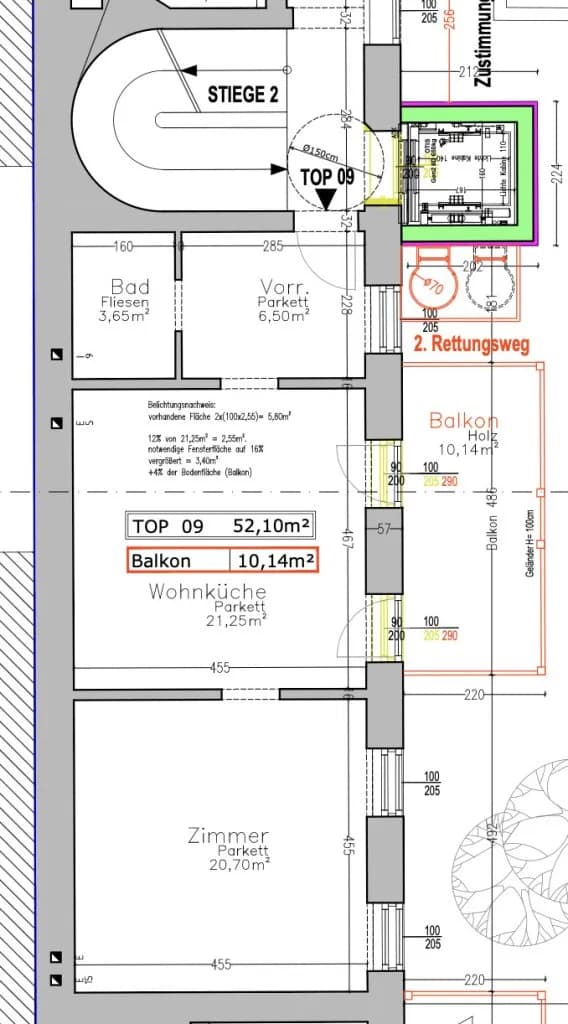 2-Zimmer-Wohnung kaufen in Wien – 52,83 m², € 211.320 – Bild 10 von 11
